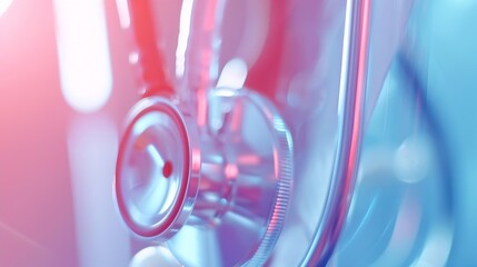 Poster - MEDICAL BLURRED BACKGROUND : Generative AI