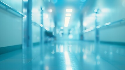 Poster - BLURRED MEDICAL BACKGROUND : Generative AI