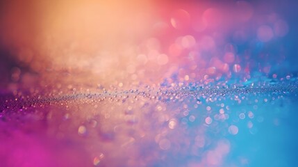 Poster - Abstract gradient grain noise effect background with blurred pattern colorful for product design and social media : Generative AI