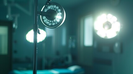 Poster - BLURRED MEDICAL BACKGROUND : Generative AI