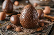 Easter chocolate egg tradition emerged in the th century and entered the traditions of the holy week festivities. It is a sweet and colorful symbol of the holiday.