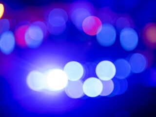abstract bokeh lights background