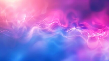 Aufkleber - Abstract trendy neon blurred gradient overflow waves grainy background texture Colorful digital Grain Texture overlay Lofi multicolor vintage retro design Vibrant Texture Wallpaper : Generative AI