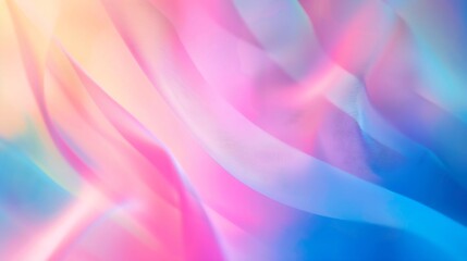 Poster - Abstract gradient blurred pattern colorful with realistic grain noise effect background for art product design and social media trendy and vintage style : Generative AI