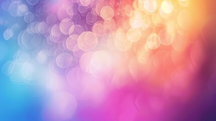 Poster - Abstract gradient grain noise effect background with blurred pattern colorful for product design and social media : Generative AI