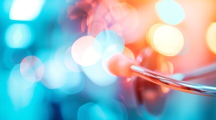 Poster - BLURRED MEDICAL BACKGROUND : Generative AI