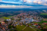 Fototapeta Do pokoju - Luftbilder von Neunburg vorm Wald in Bayern