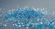 © Issah - Clear plastic pellets in chemical recycling factory.