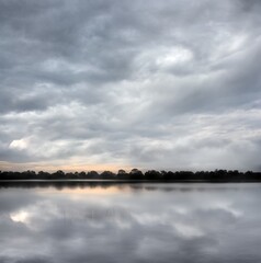 Wall Mural - Scenic view of Lake Conroe in Texas