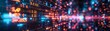 © Thanapipat - Stock market coding abstract sci-fi colors