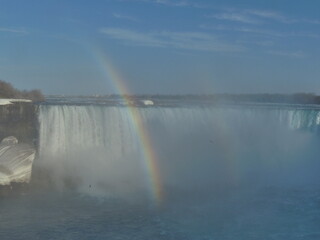 Canvas Print - Les Chutes du Niagara arc-en-ciel