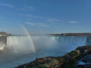 Canvas Print - Les Chutes du Niagara arc-en-ciel