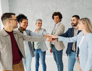 Wall Mural - holding young man woman student together hand team teamwork friendship unity startup hands woman friend group education cooperation community support