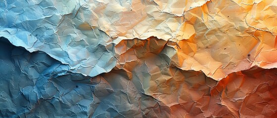 Wall Mural - The texture of paper can be used as a background