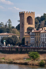 Wall Mural - The Tower of San Niccolò in Florence