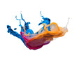 Mesmerizing Dance of Colors: Abstract Forms Dissolving in Water