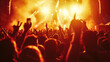 © thodonal - Energetic crowd enjoying a live concert at night