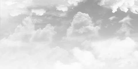 Wall Mural - Gray cloud sky storm background soft focus. Ominous storm clouds.