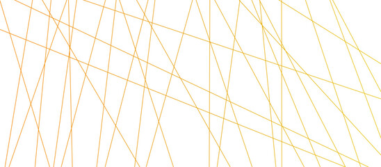 colorfull chaotic lines abstract geometric pattern textrue. vector illustration. geometric design created using light gold digital net web line tecnology. white color in backdrop.