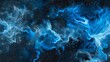 cosmic energy blue background.