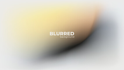 Poster - Abstract blurred background with soft color gradients for creative graphic design. Vector illustration.	