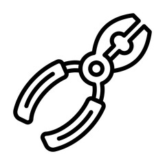 Wall Mural - Pliers Icon