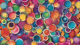 Fototapeta Boho - Vibrant colors. Colorful Abstract Background..Abstract  colorful texture background.