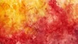 Abstract watercolor background in red and yellow tones