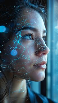 AI technology transforming user profiles into secure