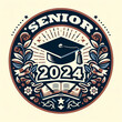 © julimur - Graduation label design. Class of 2024.