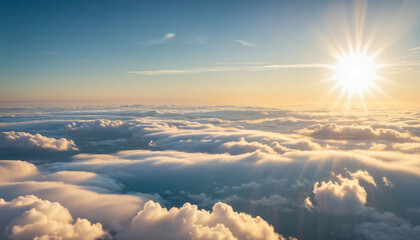 Mysterious Sea of Clouds Landscape 