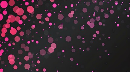 Wall Mural - pink and purple bokeh effect on a dark background for festive designs and celebrations. elegant abst