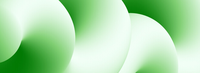 Wall Mural - abstract green and white fluid gradient background. wavy curved flow poster wallpaper. liquid wave b
