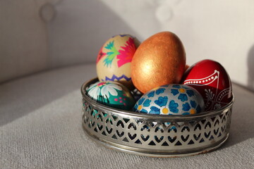 easter painted eggs