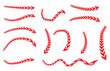 Baseball Stitches icon vector set. Baseball illustration sign collection. Sport symbol or logo. eps10
