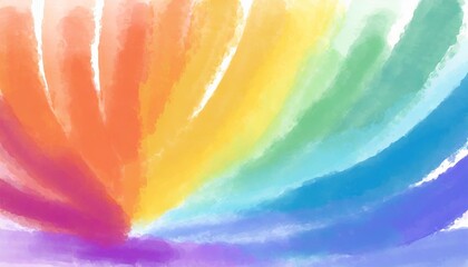 Poster - rainbow color watercolor background wallpaper texture