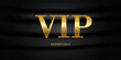 VIP card with a black curtain.Web