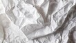 crumpled white paper texture wrinkled paper texture background