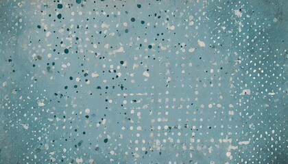 Wall Mural - blue vintage style wallpaper vintage paper for scrapbooking vintage background with dots specks flecks particles newspaper magazine collage background texture