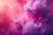 © Haji - A fluid and graceful viva magenta smoke display, with light and splashes, forming a captivating abstract background, inspired by ink dispersing in water