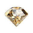 © FACTORY GRAPHICA  - gold diamond PNG Transparent white background