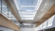 Skylight and supporting wall
