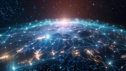 Poster - Space & Earth: A Global Network of Information and Light