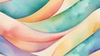 abstract wavy colorful background. soft color wavy background