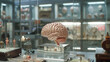 brain on the street, The evolution of brain-computer interfaces, anticipating seamless integration between the human brain and external devices for enhanced cognition photography