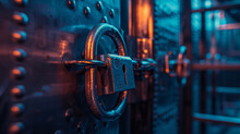 Metal Door Lock, The Future Of Privacy And Data Protection, Exploring Advancements In Encryption, Decentralized Identity, And User-controlled Data  Photography