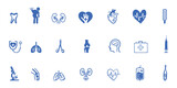 Fototapeta Dinusie - medical tool and ecg medical tool vector icon set illustration