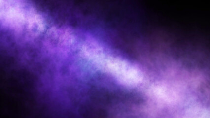 Wall Mural - abstract blue purple space nebula illustration background.