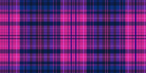 Wall Mural - Seamless illustration of tartan plaid design. Checkered texture for clothing, fabric prints, and home decor.