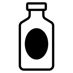 Sticker - milk icon